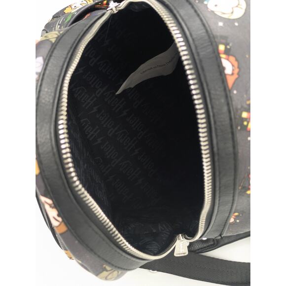 Loungefly Harry Potter Chibi Character All Over Print Backpack & Wallet Set - Picture 6 of 8